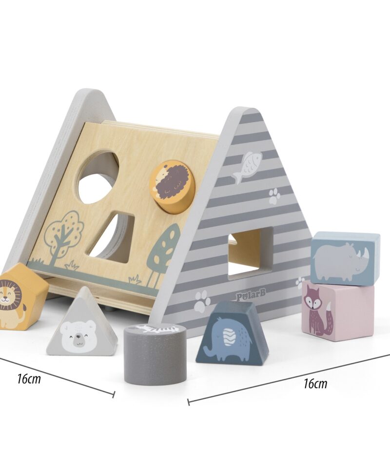 Lastele ohutu ja vastupidav puidust mänguasi