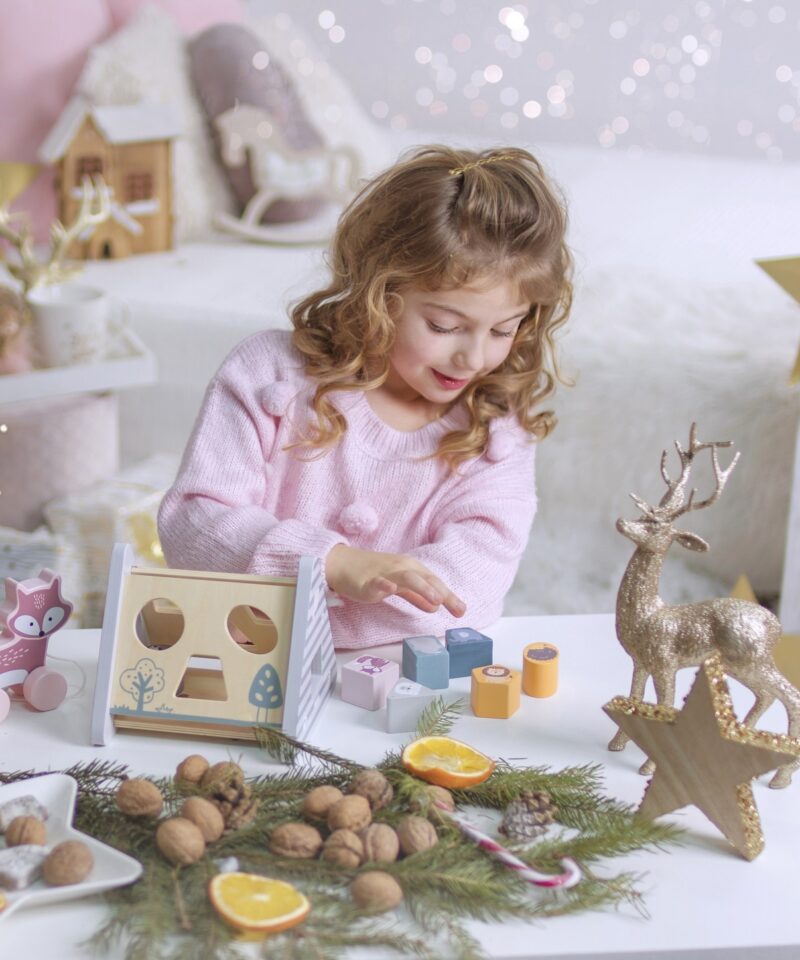 Lastele ohutu ja vastupidav puidust mänguasi