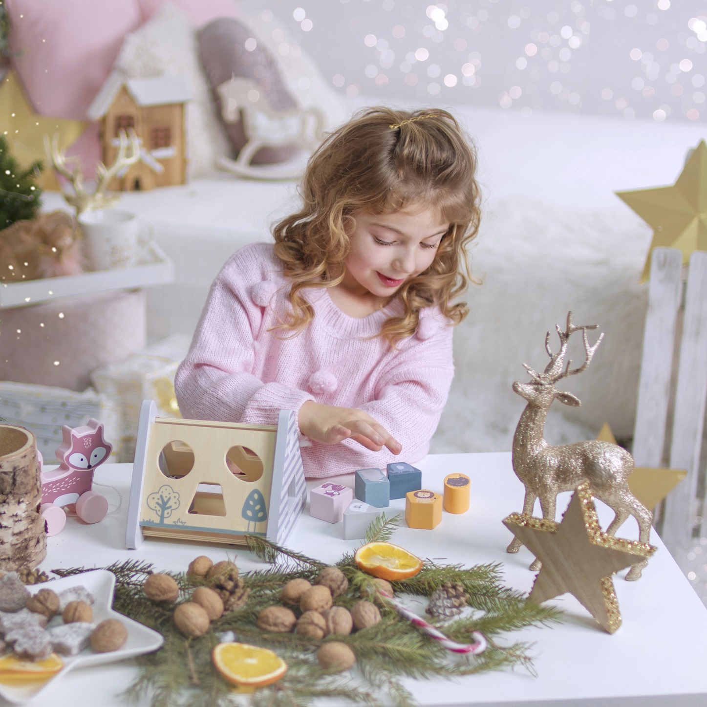 Lastele ohutu ja vastupidav puidust mänguasi