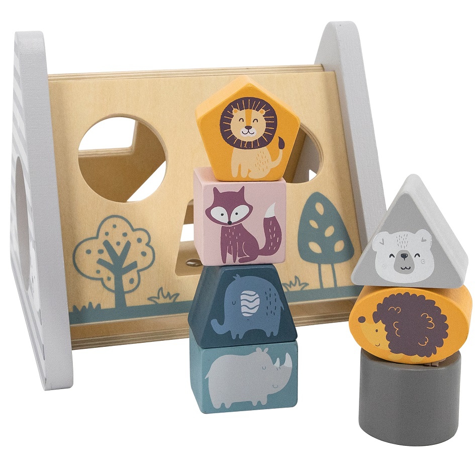 Lastele ohutu ja vastupidav puidust mänguasi