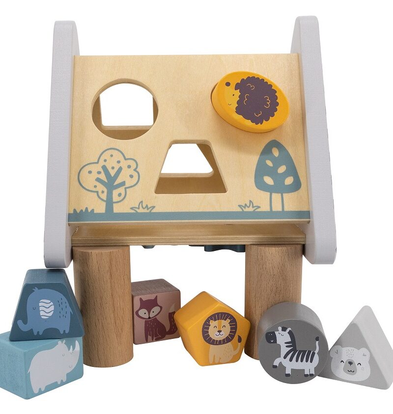 Lastele ohutu ja vastupidav puidust mänguasi