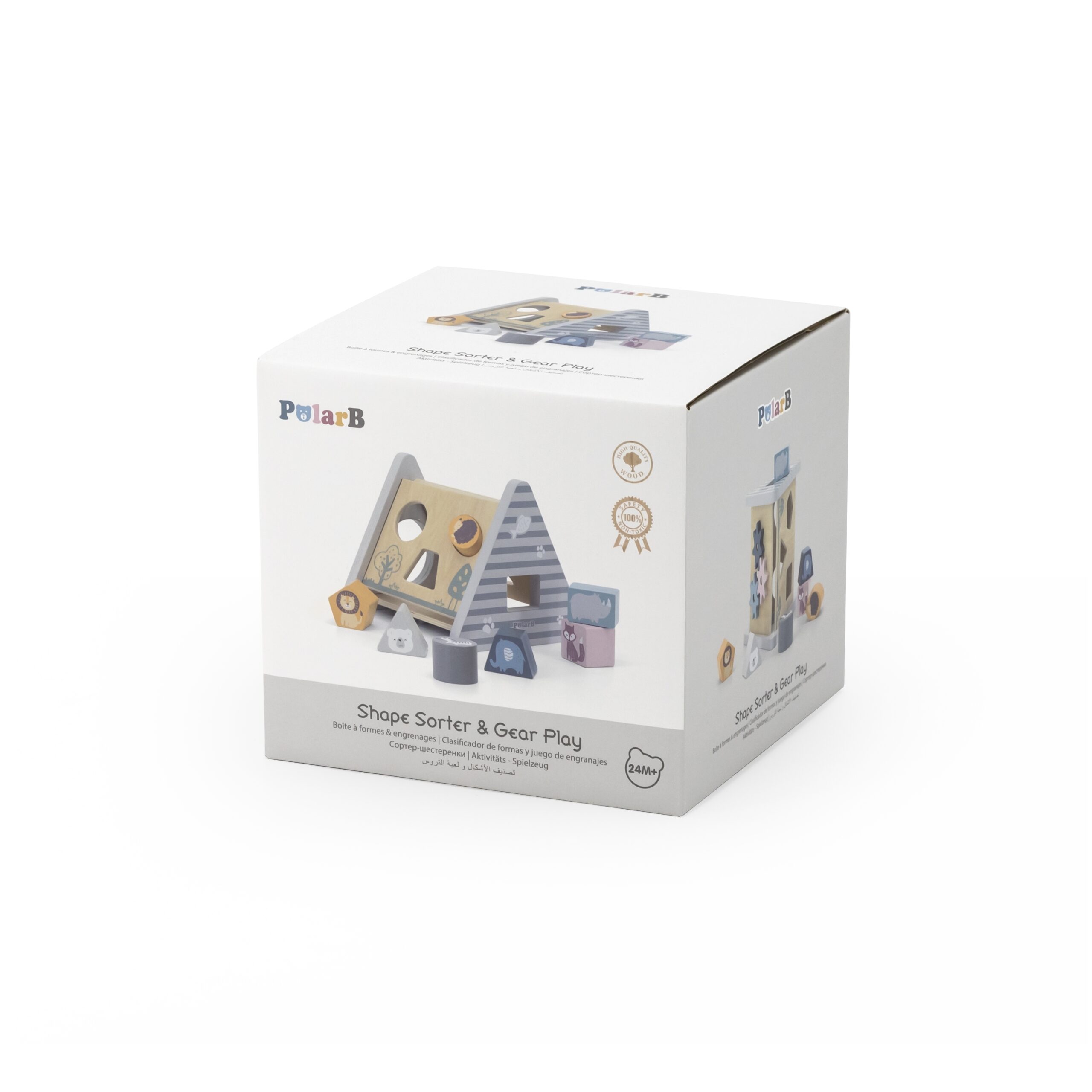 Lastele ohutu ja vastupidav puidust mänguasi