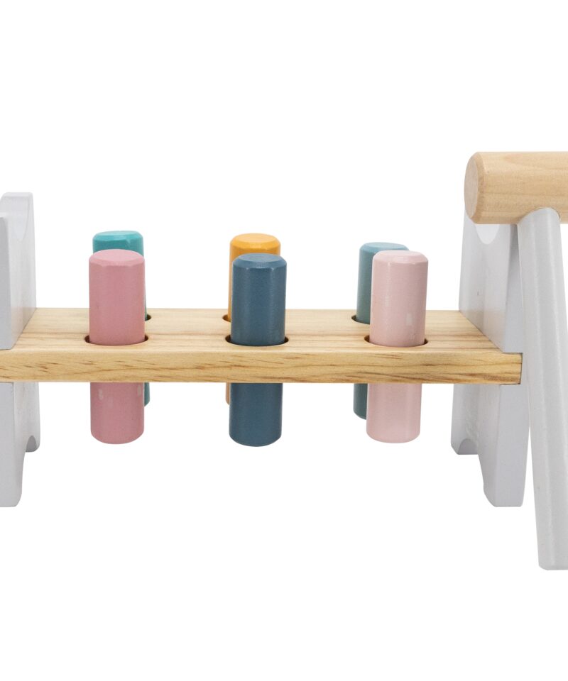 Haamrimäng koos värviliste pulkadega