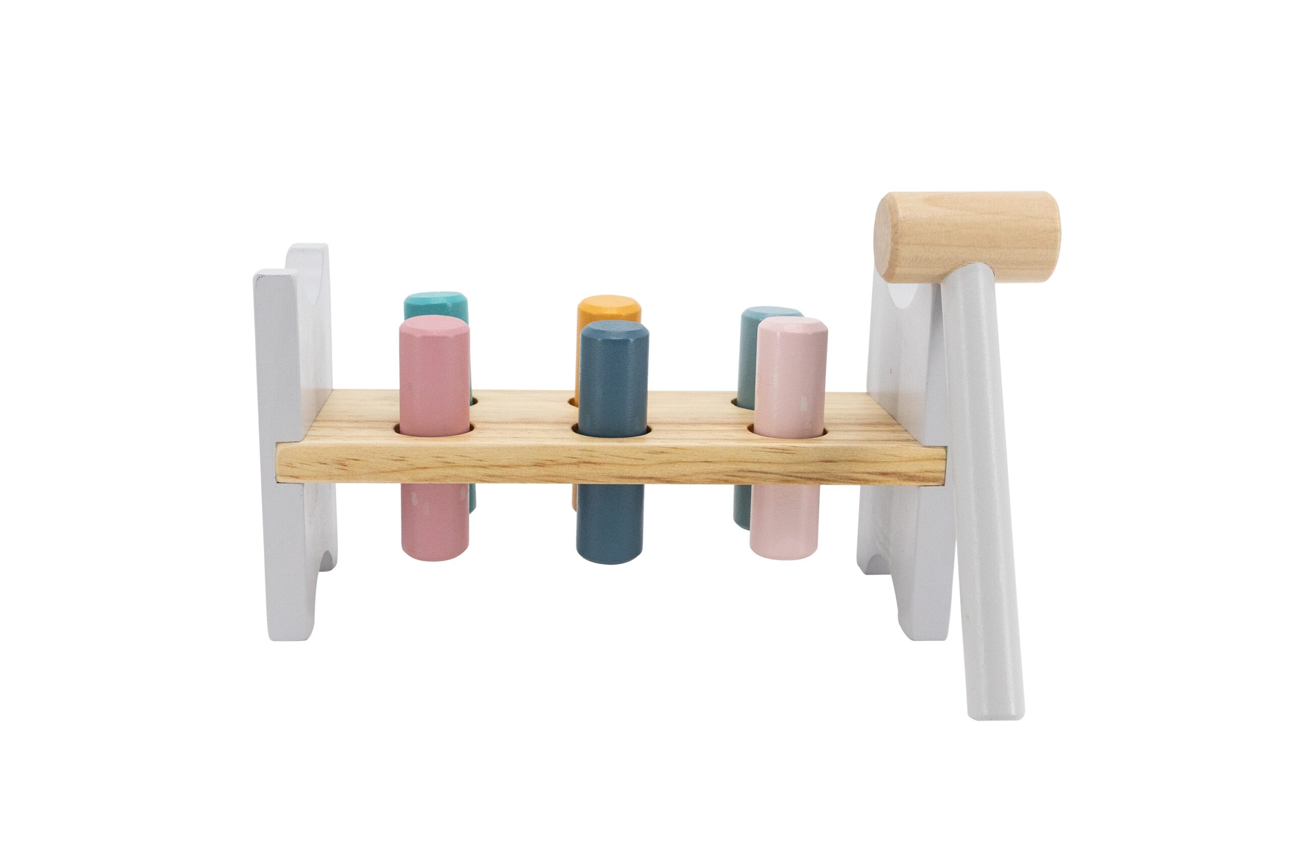 Haamrimäng koos värviliste pulkadega