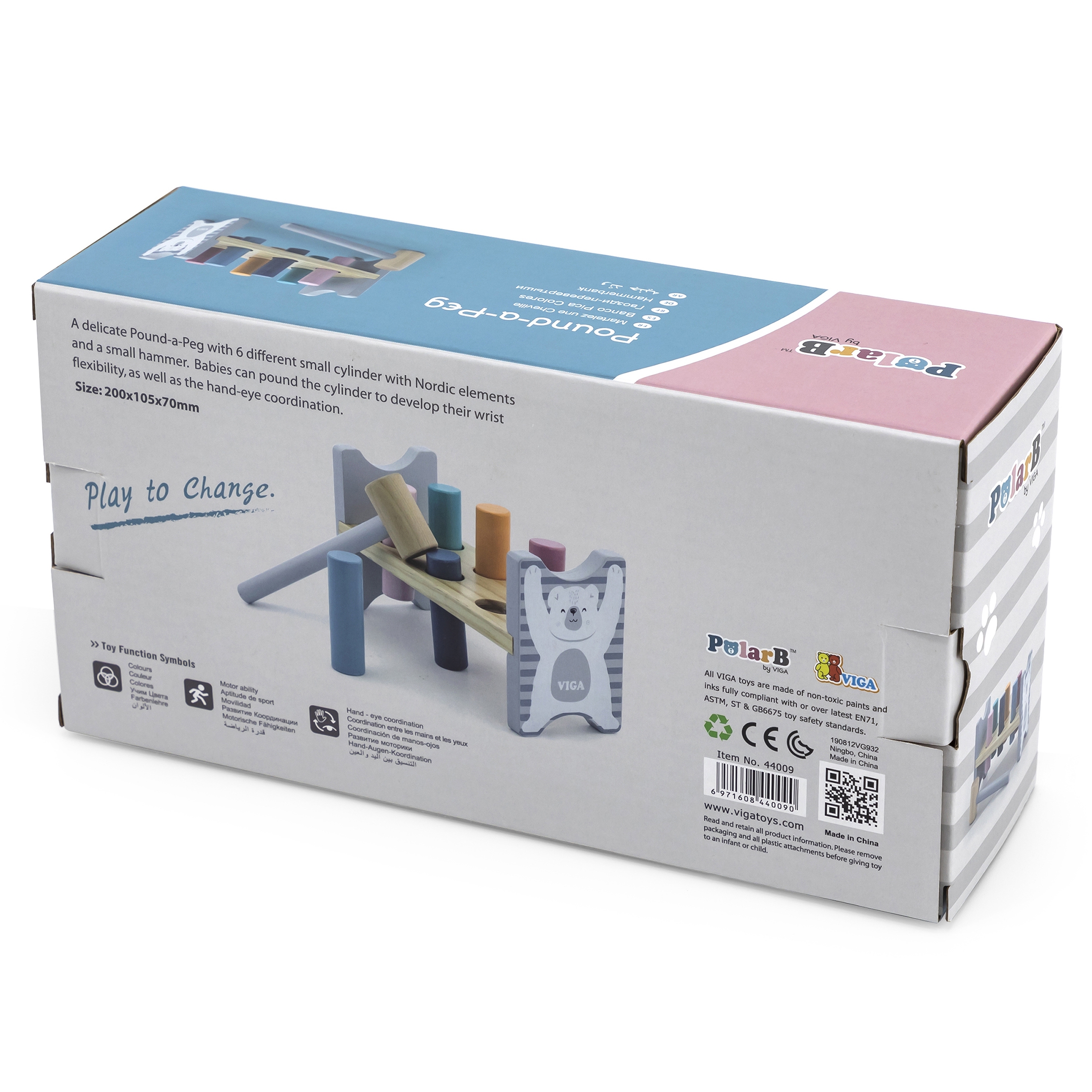 Haamrimäng koos värviliste pulkadega