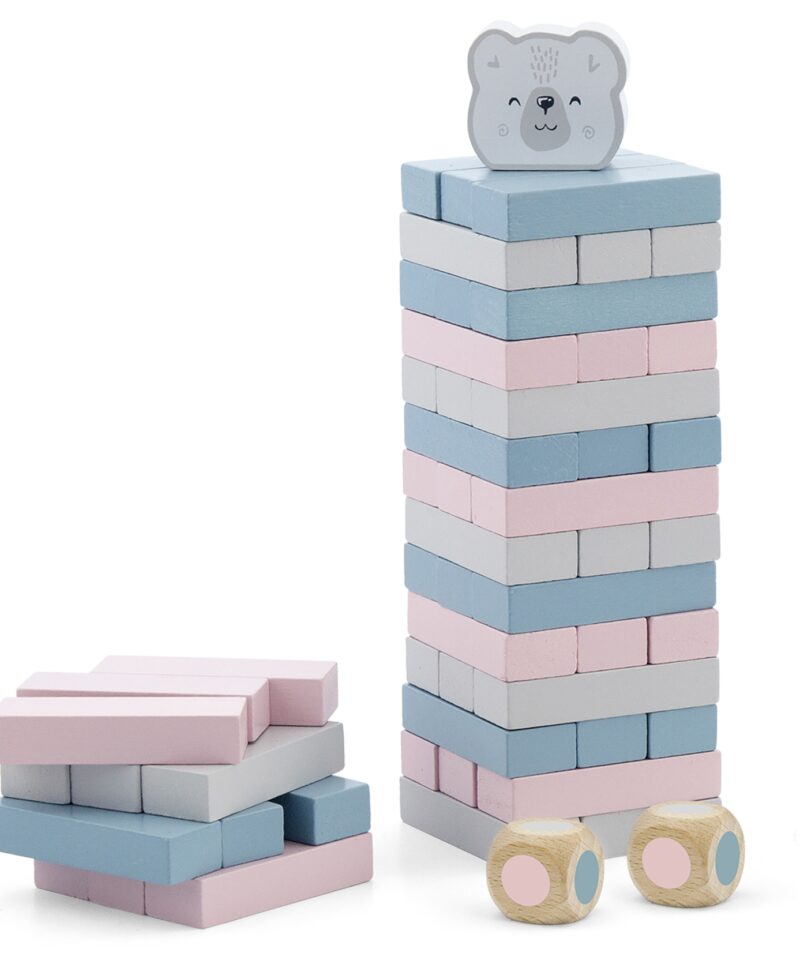 Naturaalsest puidust mängutorn