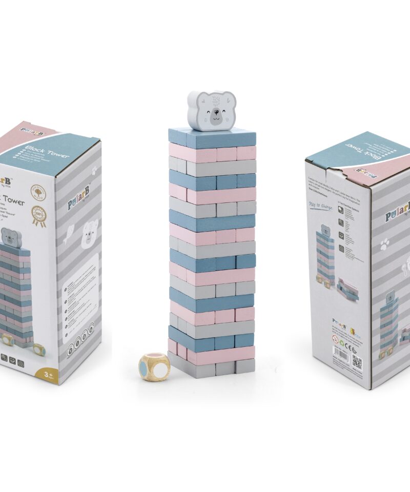 Naturaalsest puidust mängutorn