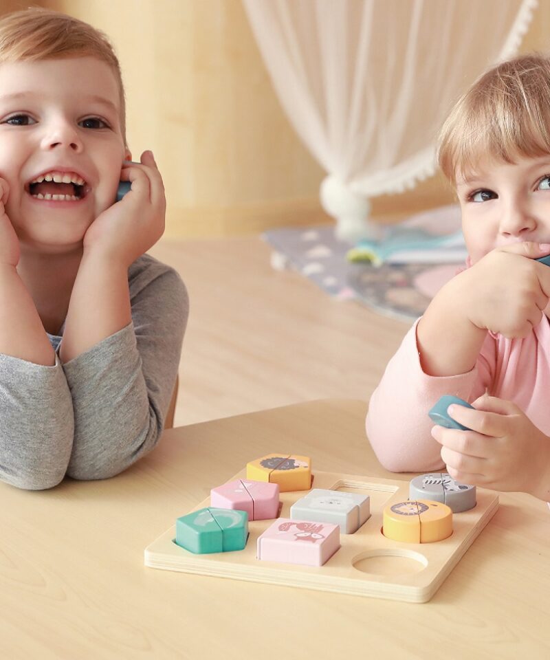 Kvaliteetne puidust puslekomplekt