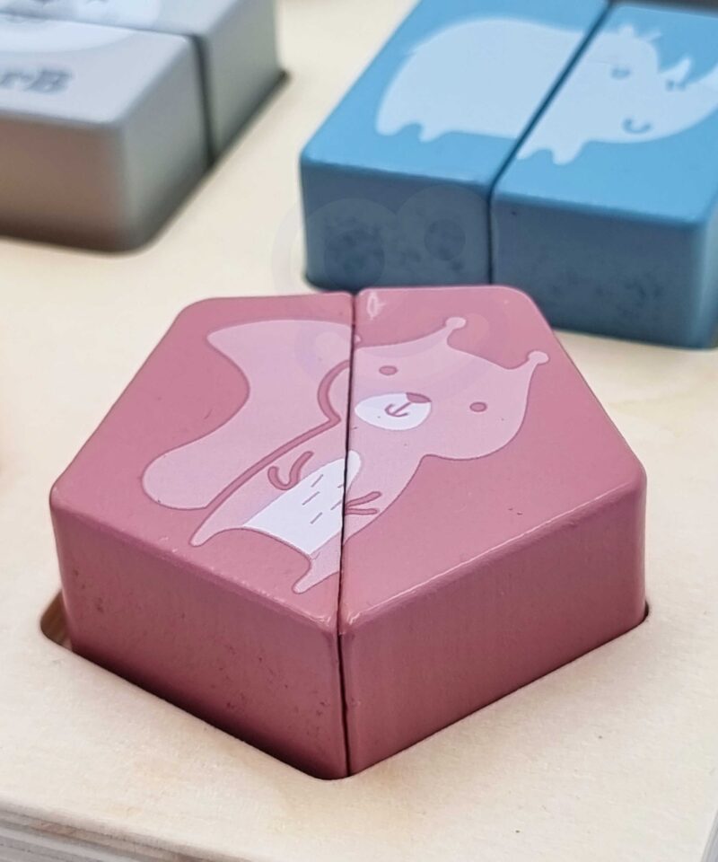 Kvaliteetne puidust puslekomplekt