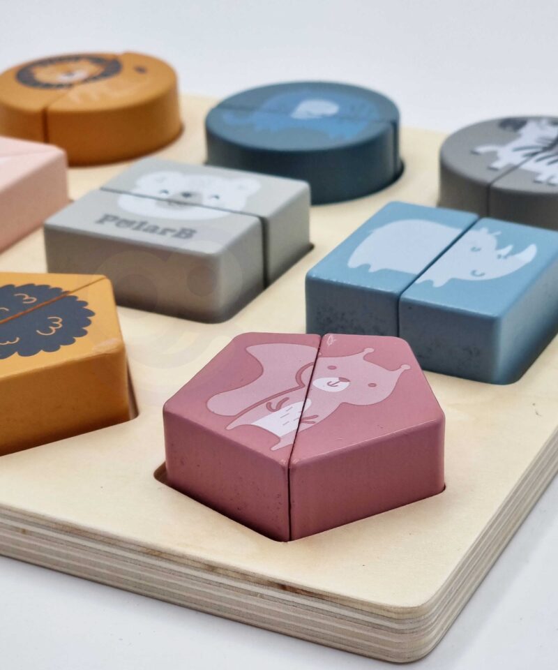 Kvaliteetne puidust puslekomplekt