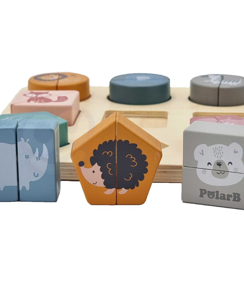 Kvaliteetne puidust puslekomplekt