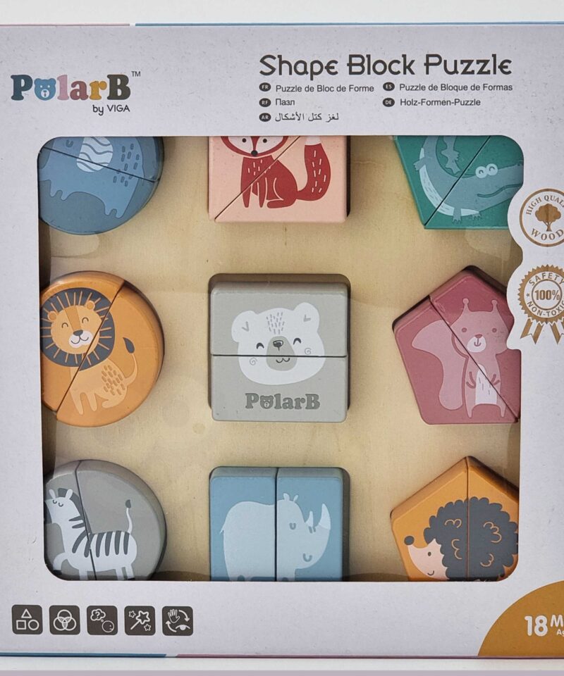 Kvaliteetne puidust puslekomplekt