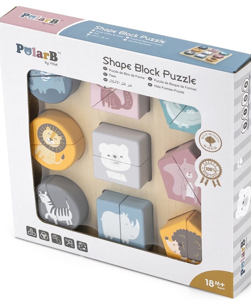 Kvaliteetne puidust puslekomplekt