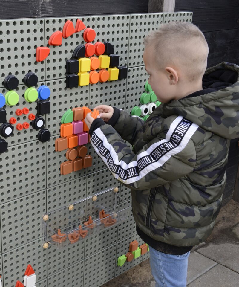 Värvilised konstruktsioonielemendid lastele