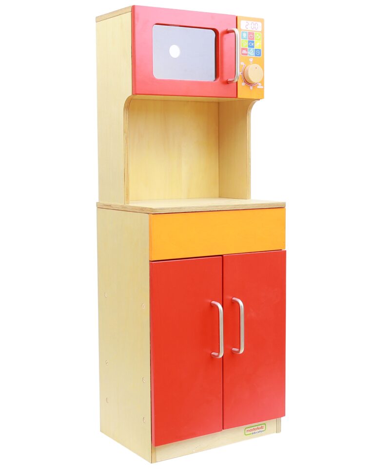 Puidust köögiriiul lastele mängimiseks