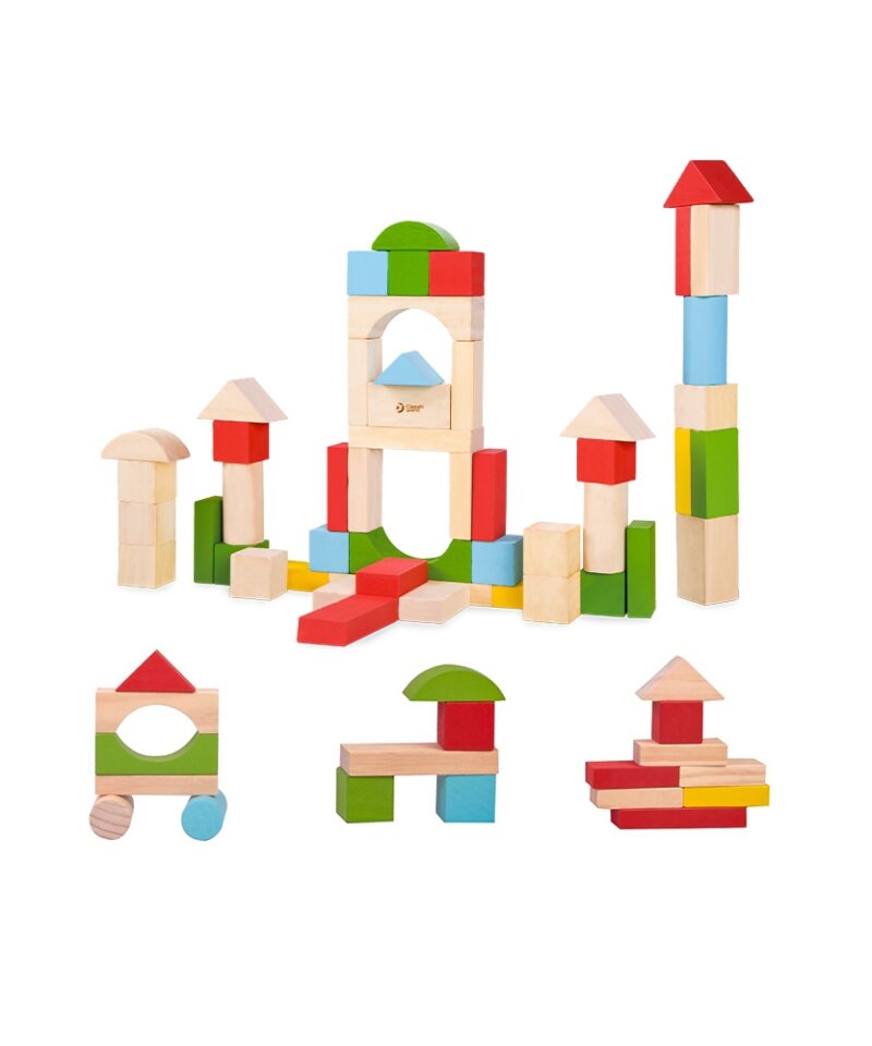 Erineva kuju ja suurusega klotsid