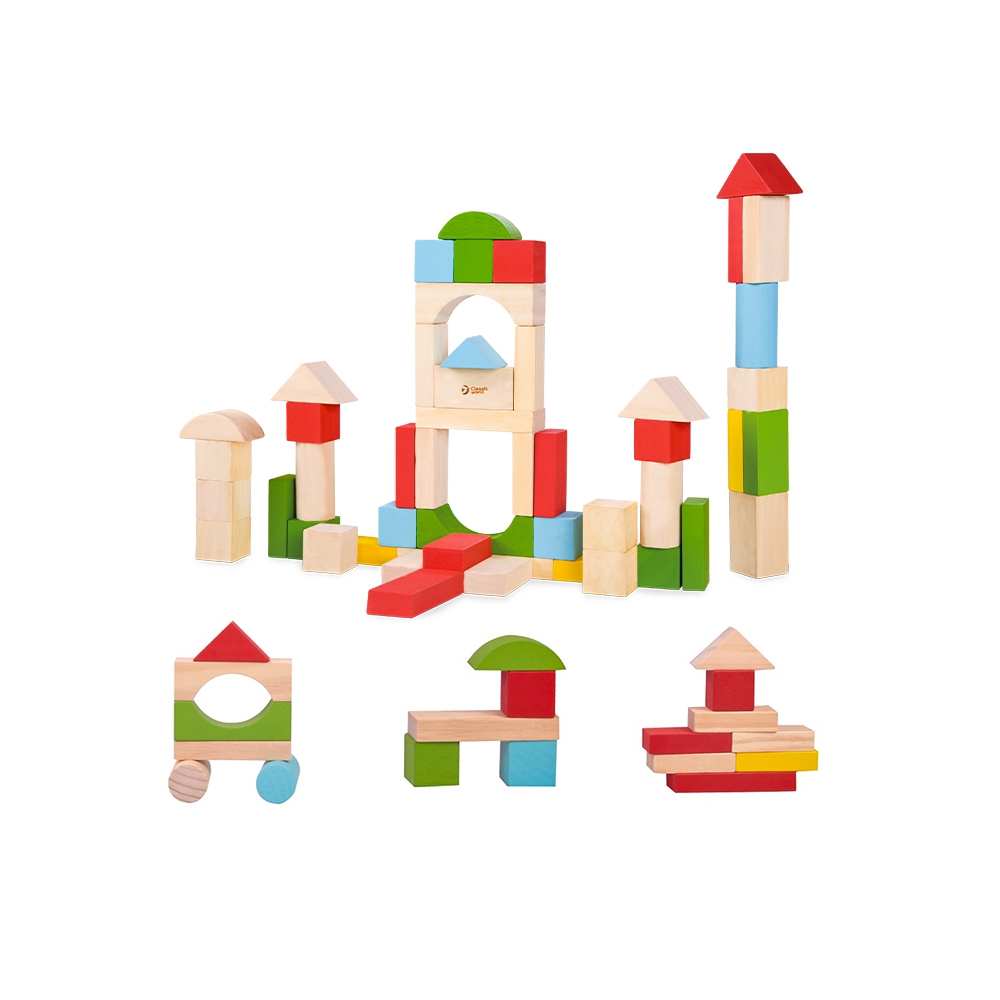 Erineva kuju ja suurusega klotsid