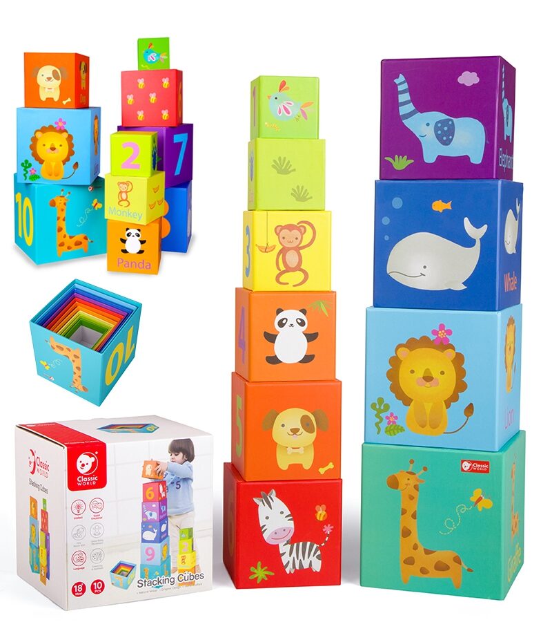 Puidust hariv torn loomapiltidega