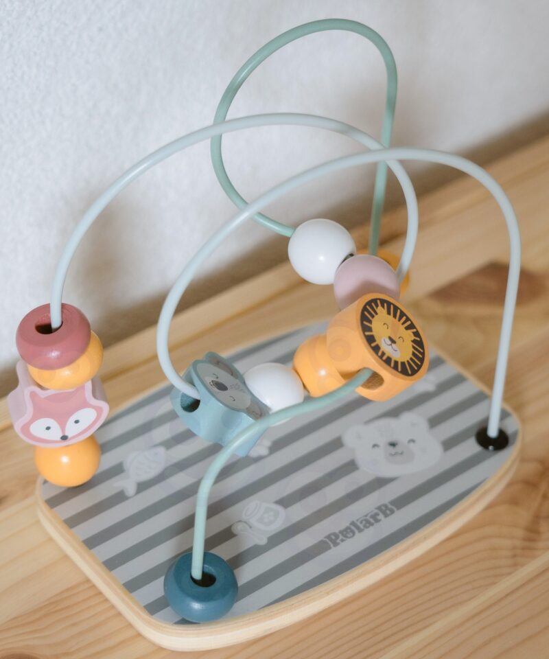 Ohutu puidust labürint lastele