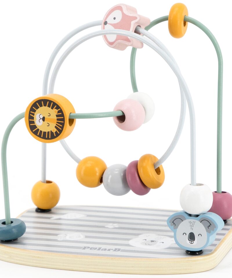 Ohutu puidust labürint lastele