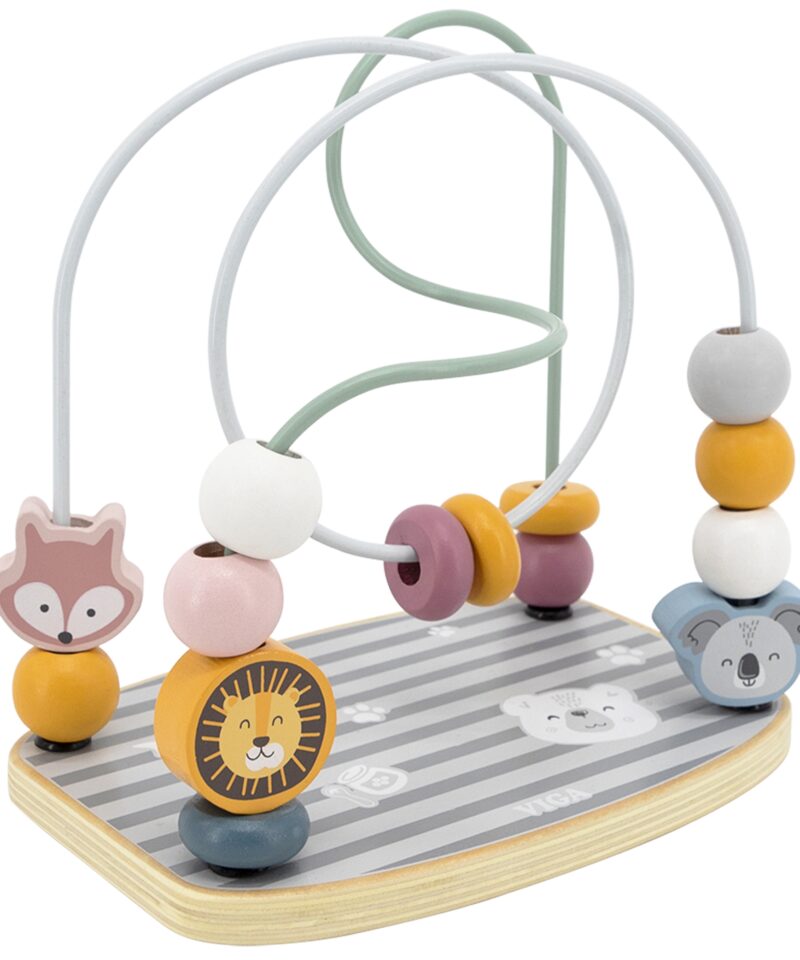 Ohutu puidust labürint lastele