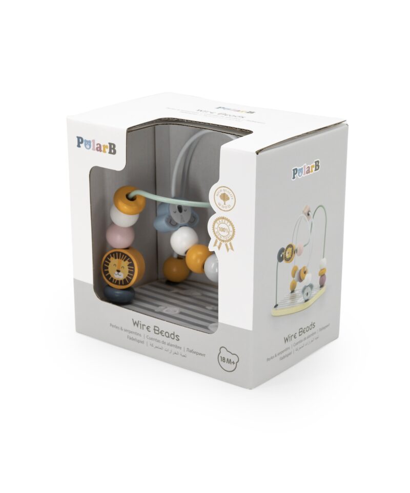 Ohutu puidust labürint lastele