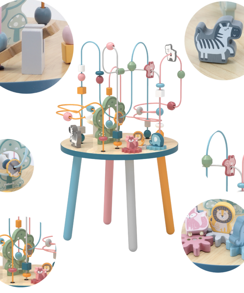 Puidust Hariv Mängulaud Lastele