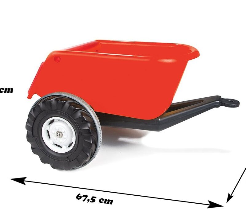 Haagis lastele liiva ja lehtede vedamiseks