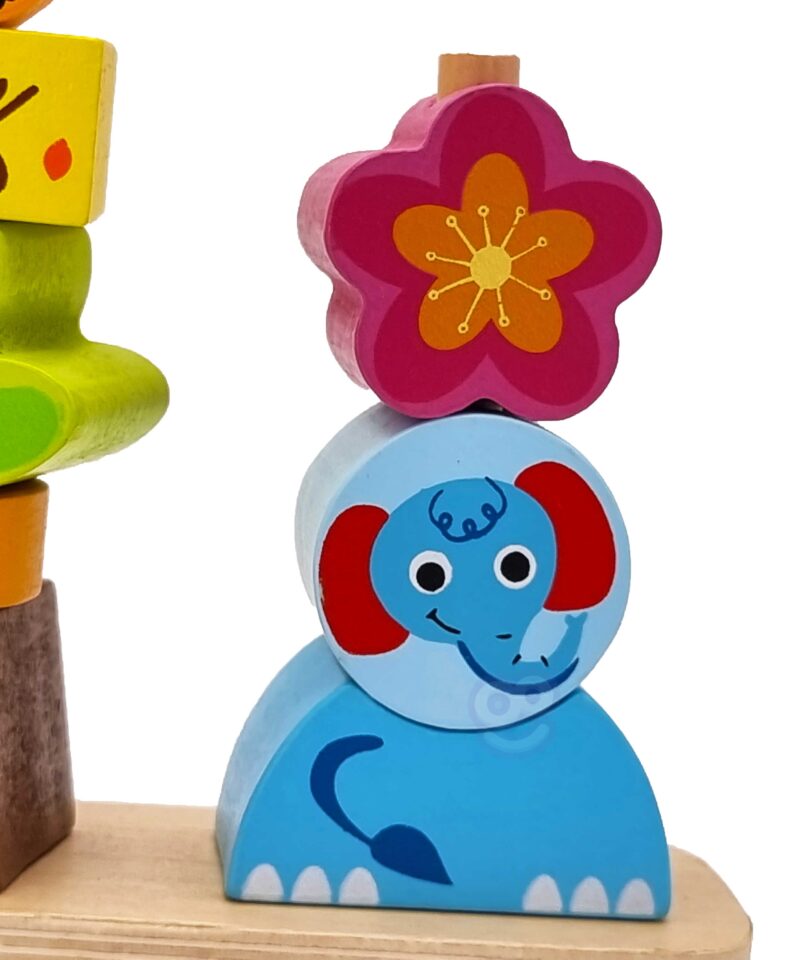 Tasakaalumäng lastele koos loomadega