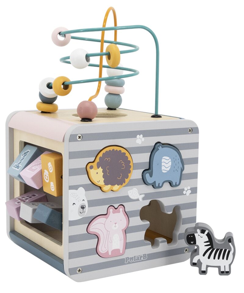 Värviline mängukuubik lastele