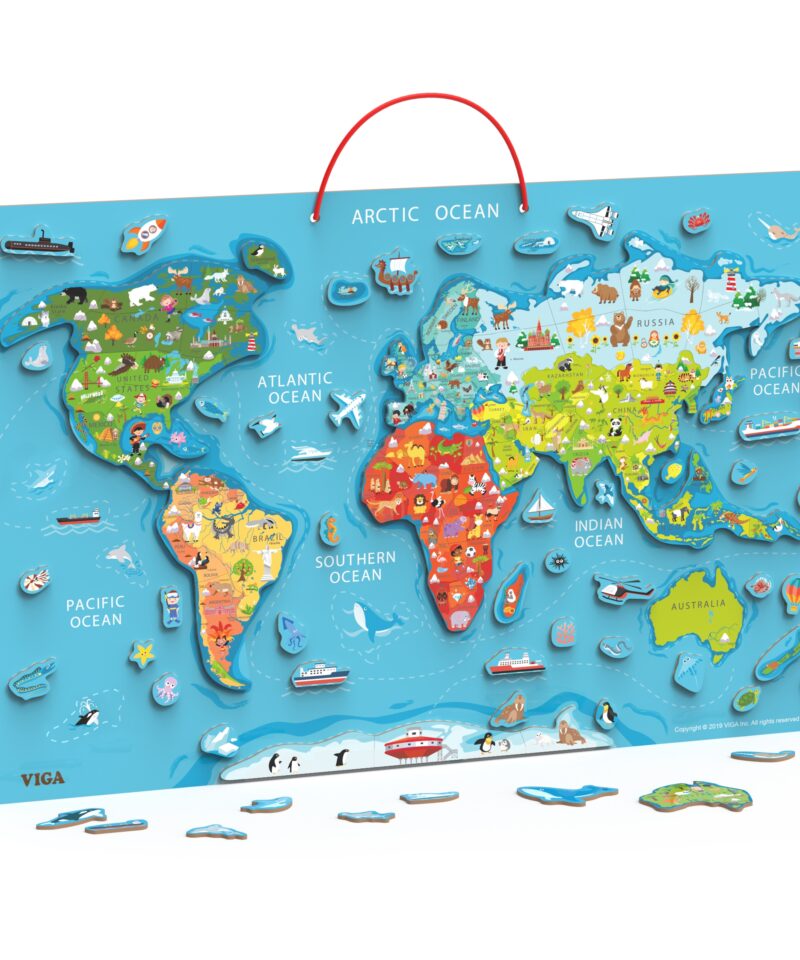 Värvilised magnetid maailmakaardil