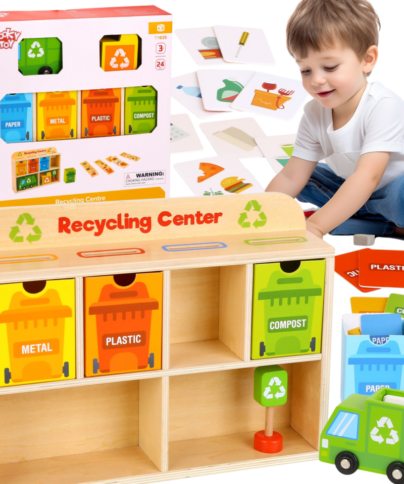 Puidust mängukomplekt taaskasutuseks