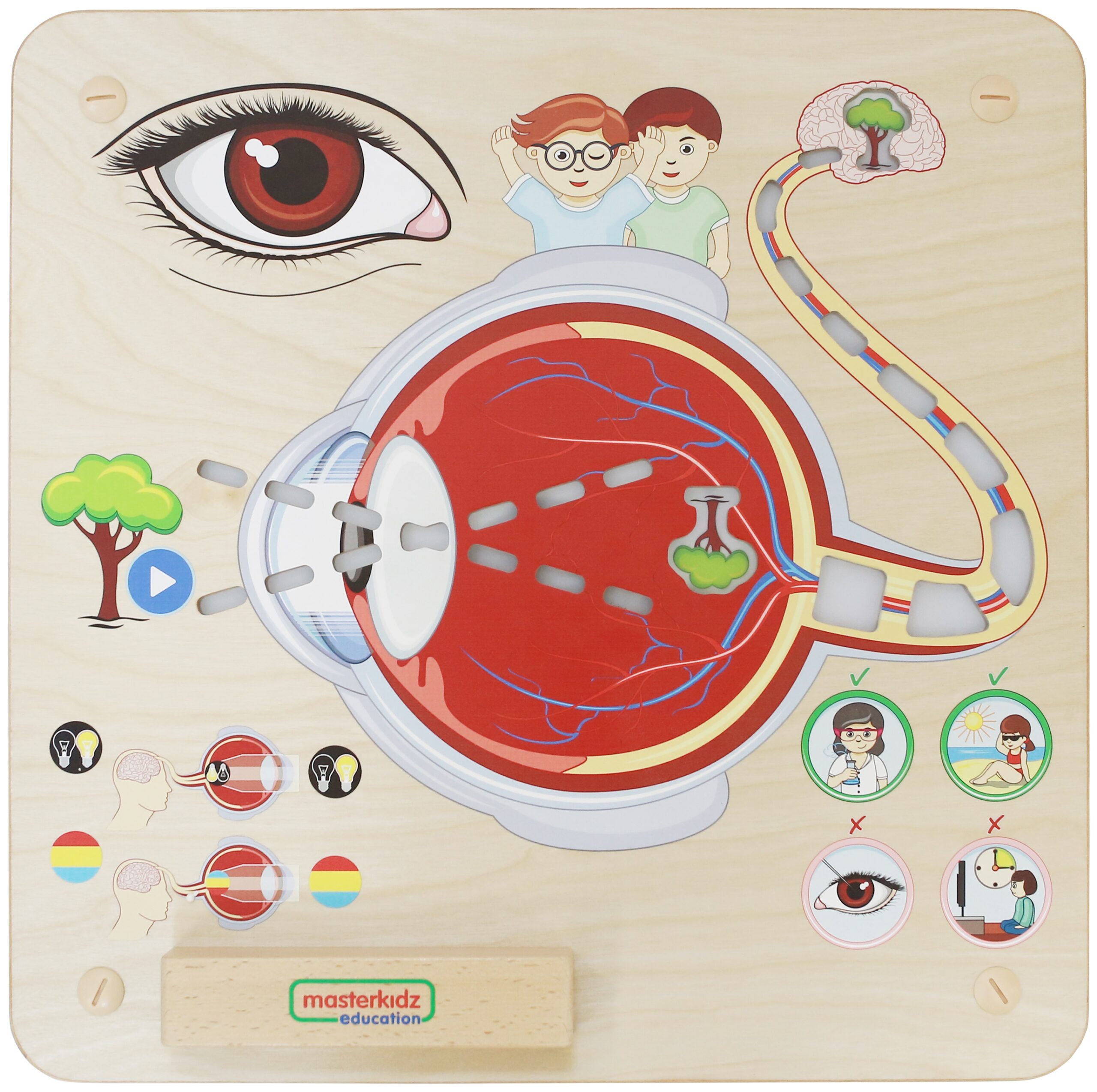 Meeletahvel, mis arendab lapse oskusi