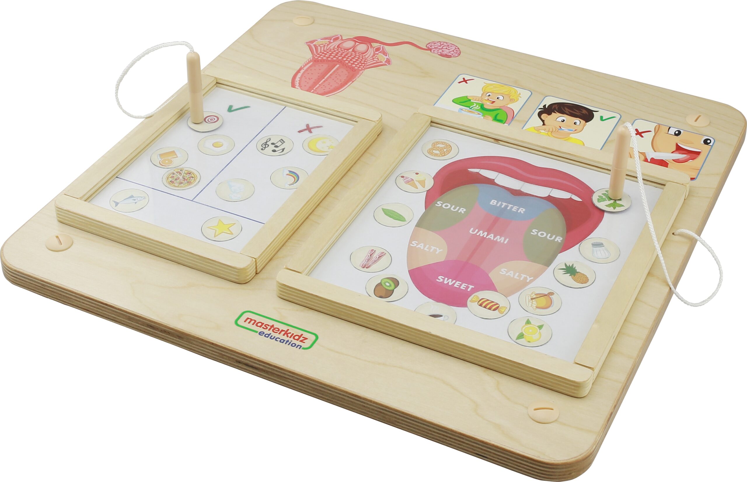 Hariv mängulaud maitsmismeelele