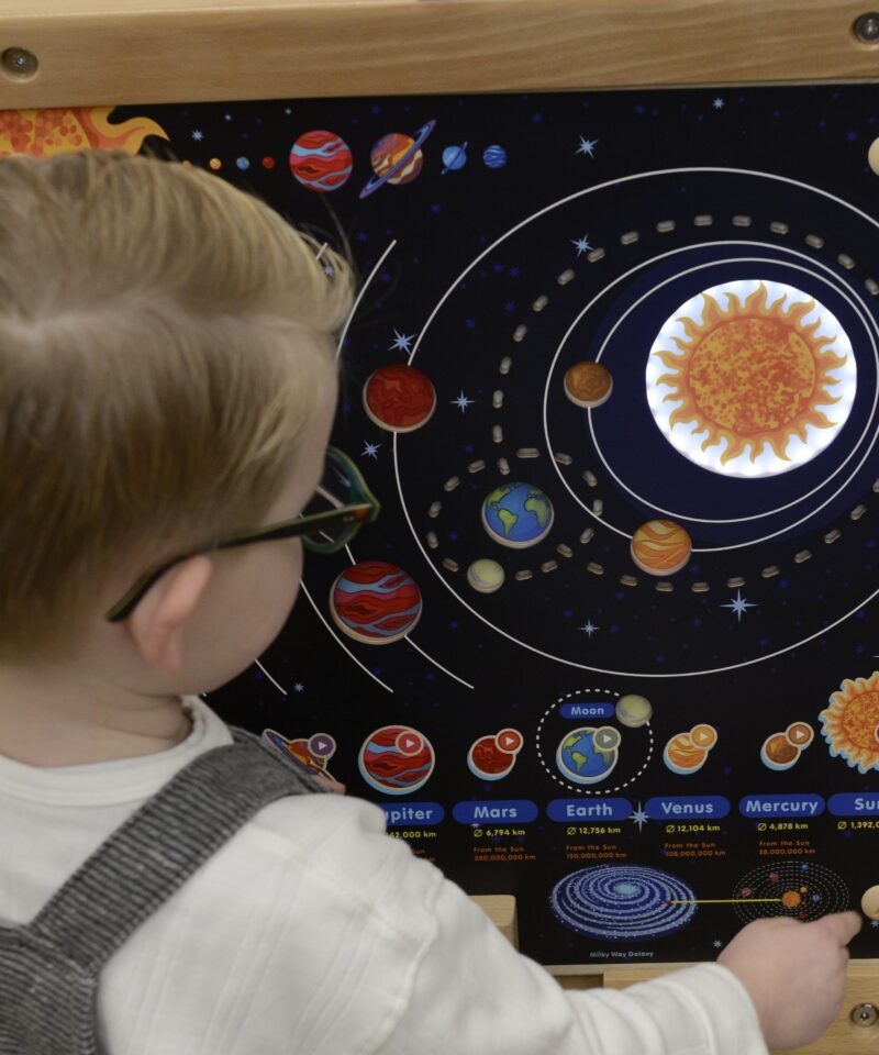 Õppelaud koos valgusefektidega