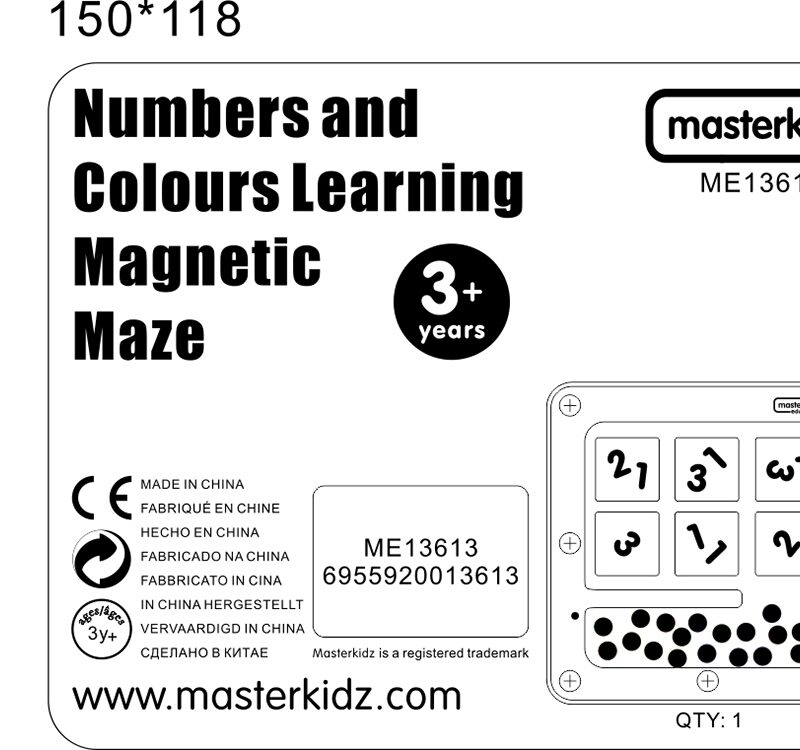 Magnetiline pulk ja värvilised kettad