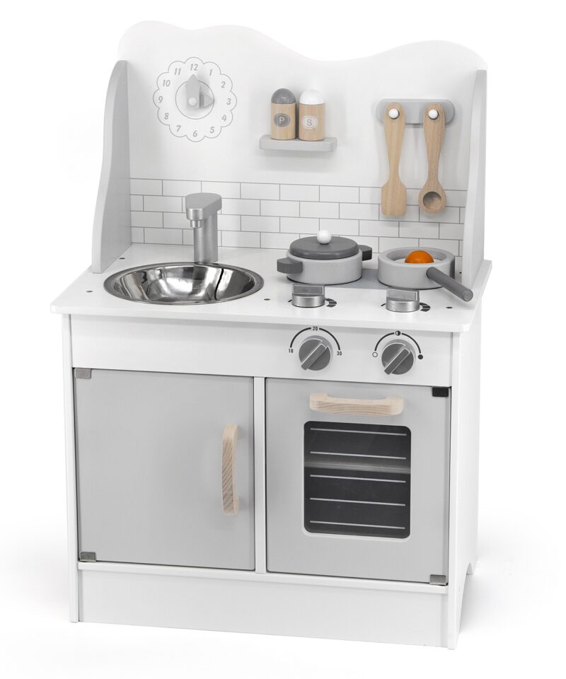 Laste puidust köögikomplekt koos tarvikutega