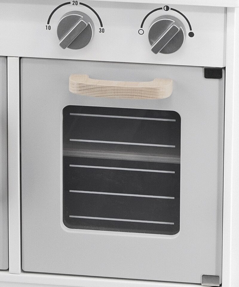 Lastele mõeldud puidust köögikomplekt