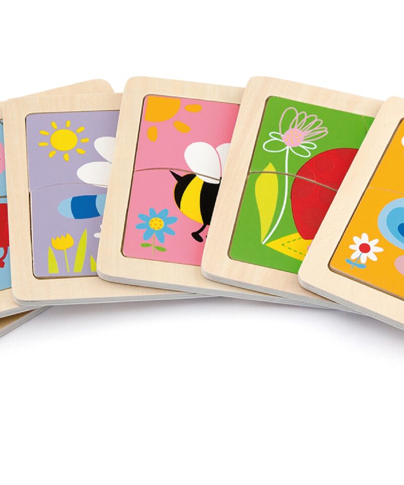 Värviline pusle lastele