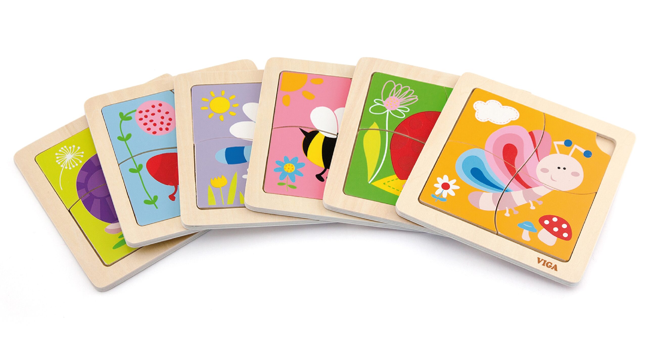 Värviline pusle lastele