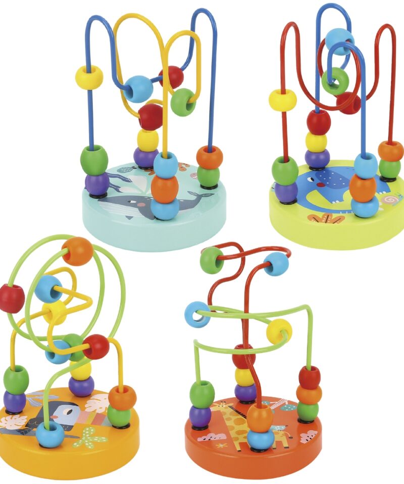 Puidust motoorikakeskus lastele mängimiseks