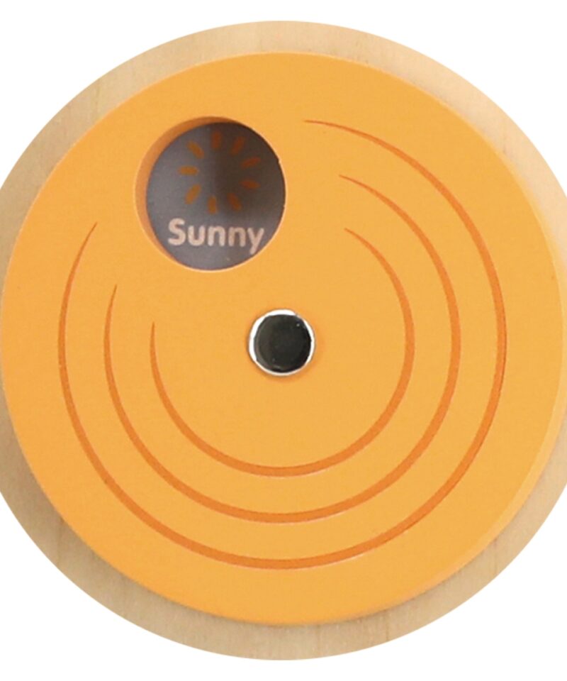 Puidust kell ja kalender aja õppimiseks