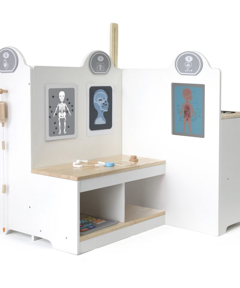 Arstikomplekt puidust detailidega