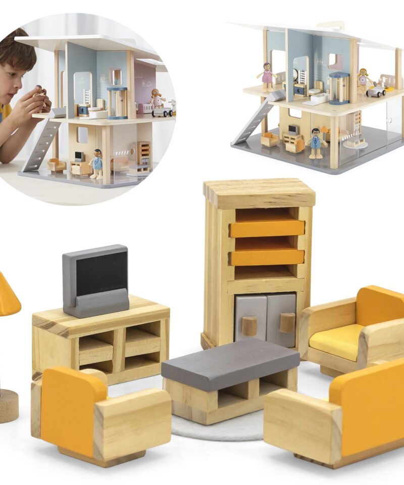 Nukumaja mööblikomplekt elutuppa stiilne disain