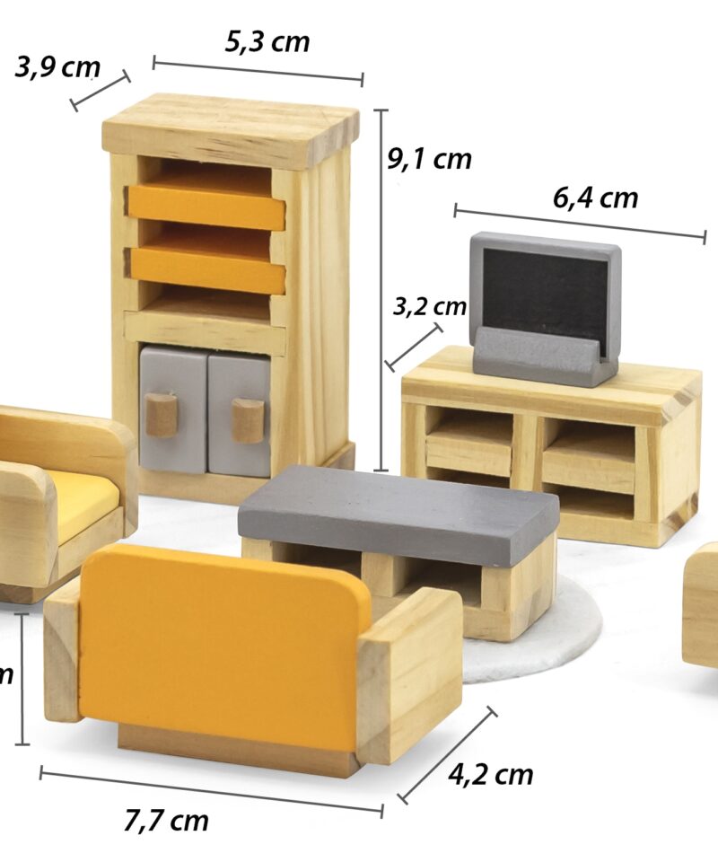 Kvaliteetne ja vastupidav nukumaja mööbel