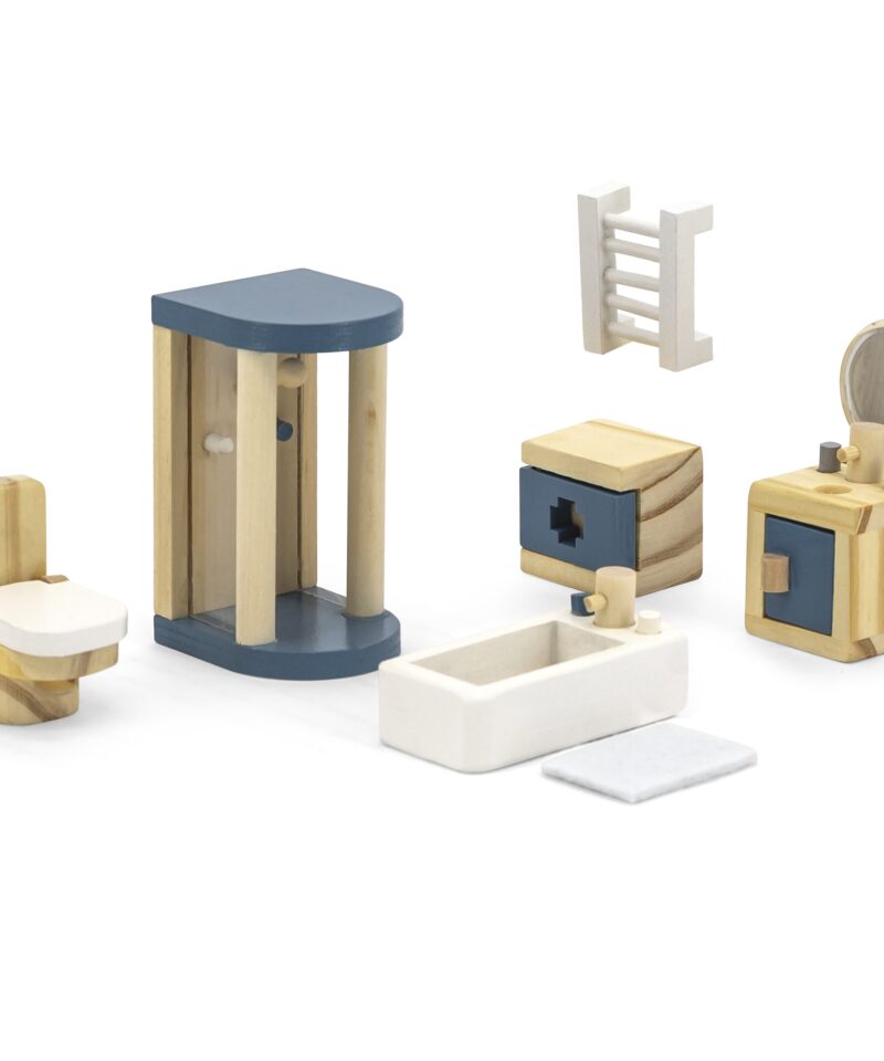 Lastele mõeldud vannitoa mööblikomplekt