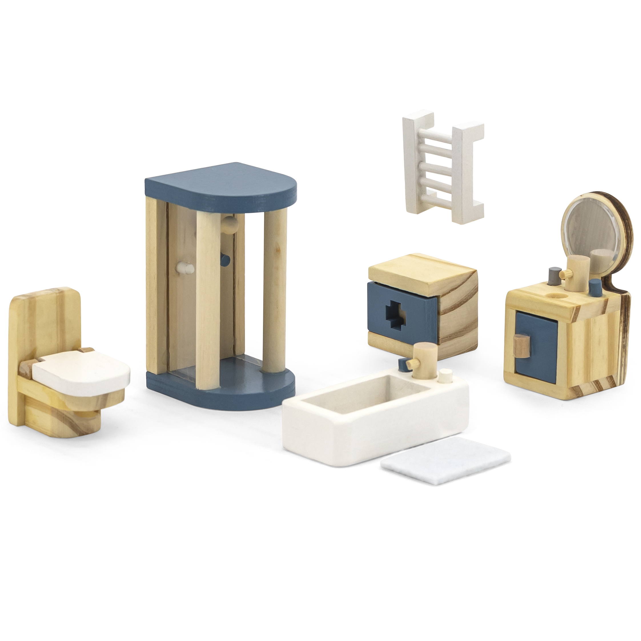 Lastele mõeldud vannitoa mööblikomplekt