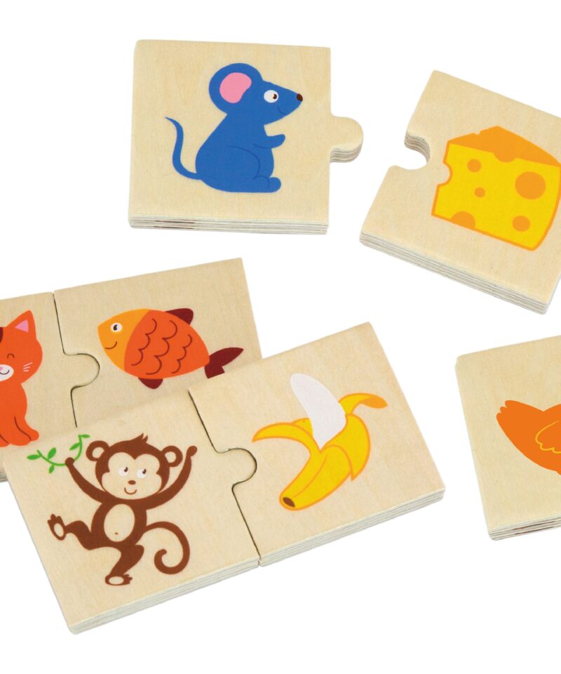 Lõbus loomade pusle 24 tükiga