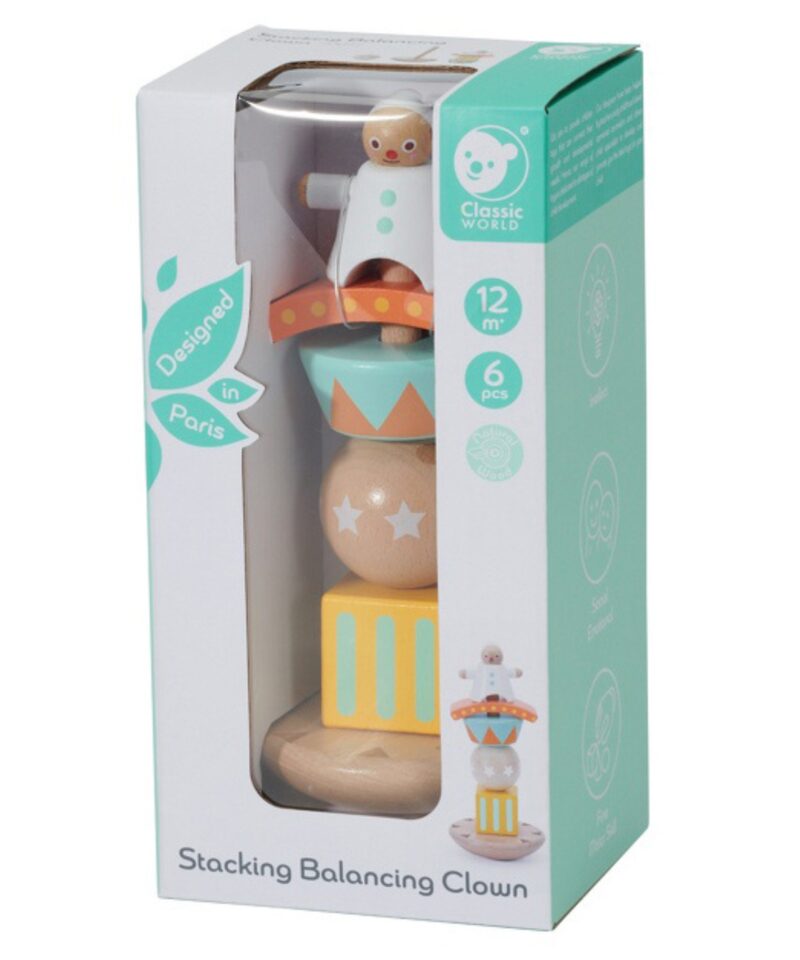 Klouniga mänguasi loovuse arendamiseks