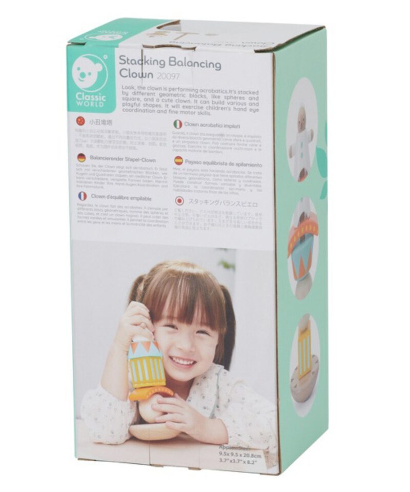 Klouniga mänguasi loovuse arendamiseks